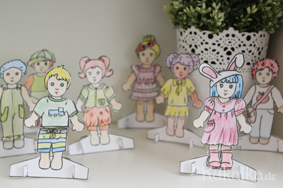 Paper dolls Papierpuppen
