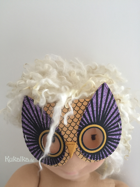 12 von 12 Oktober - Sima doll by Kukalka with mask