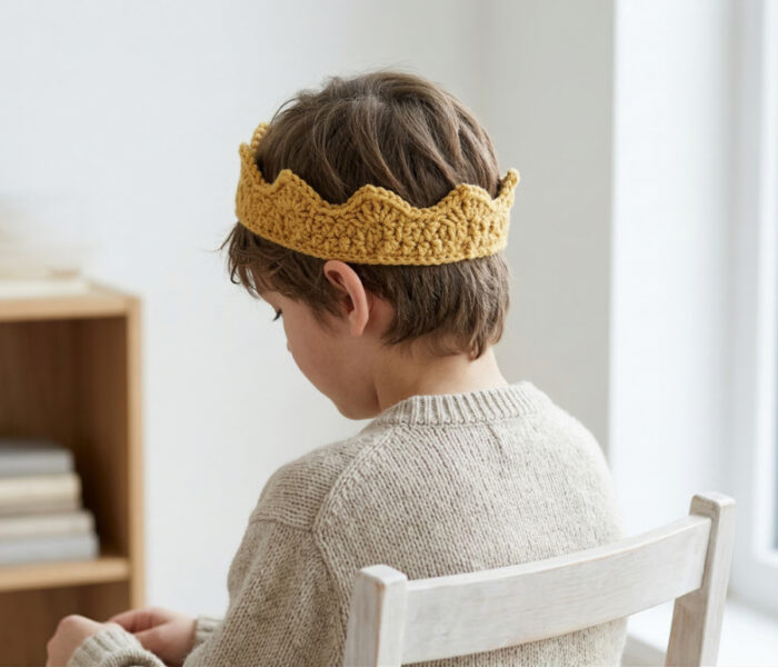 Anleitung Krone crochet